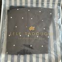 Lele Sadoughi  Jet Black Pearl Embellished Gaiter Face Mask NEW Photo 1