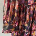 Donna Morgan  Ruffle Mock Neck Long Sleeve Shimmer Dress Photo 2