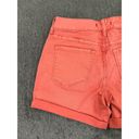 Dear John  American Classic Women's Coral Cuffed Jean Shorts Size 25 NWT Stretchy Photo 6