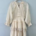 Cleobella NWT  Valeria Ivory Eyelet Lace Organic Cotton Mini Dress Photo 5