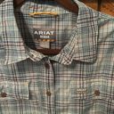 Ariat  Rebar Flannel DuraStretch Work Shirt, Size XL Photo 1