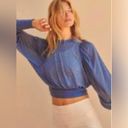 Free People Soft blue top  Photo 1