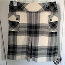 Talbots Vintage Beige Plaid Skirt Photo 0