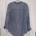 BeachLunchLounge  Striped Linen Blouse | SZ M Photo 2