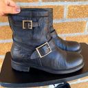 Jimmy Choo  Black Short Biker Boots 38 Photo 0