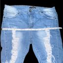 Bermuda EUC Cover Girl Distressed Denim  Shorts, size 11/12 Photo 6