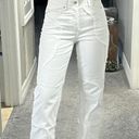 Wild Fable High Rise White Pants With Unique Patchwork Design Photo 0