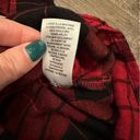 BP  Nordstrom Brass Plum Flannel Shirt S Womens Red Back Buffalo Plaid Boyfriend Photo 6