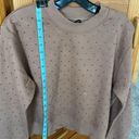 Generation Love  Julie Crystal Sweatshirt Mink M NWOT Photo 6