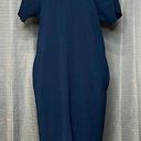 Bobeau  XSmall NAVY BLUE SLIP DRESS NWT Photo 0