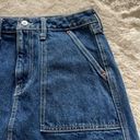 Abercrombie & Fitch  carpenter style denim skirt Photo 4