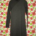 Theory Patterned Tajello Knit Turtleneck sweater Long Sleeve Dress Photo 0