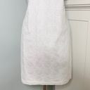 Banana Republic White Cotton Eyelet Sleeveless Sheath Dress 4 Small Photo 3