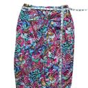 J. McLaughlin  Blakely Tropical Floral Pencil Skirt Size 6 Photo 4