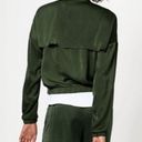 Sweaty Betty  Green Bomber Jacket Size Small Photo 1