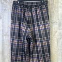 Full Tilt  Medium Pull On Multicolored Plaid Pants with Front Pockets & C… Photo 7