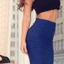 Brat Star  Blue Pencil Skirt Photo 1