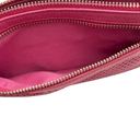 Banana Republic  Pink Leather Clutch Photo 7