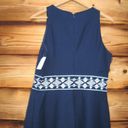 Shoshanna NWT  Fit And Flare Embroidered Dress Photo 7