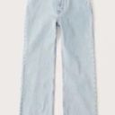 Abercrombie & Fitch Abercrombie Curve Love High Rise 90s Relaxed Jean in Light Wash Size 28 Photo 1