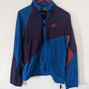 Nike Vintage  Color Block Track Windbreaker Zip Up Jacket Size Medium Photo 2