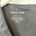 Everlane  The Long-Sleeve V-Neck Bodysuit Black Thong Size XS NWT Photo 3