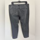 J.Jill  Womens Mid Rise Slim Ankle Jeans 14 Gray Denim Comfy Stretch Photo 7