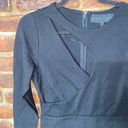 Kendall + Kylie  Black Long Sleeve Cut-Out Mini Little Dress Women's Size Small Photo 4