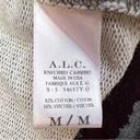 ALC Frank A.L.C. Women’s M Long Sleeve Conlo Burgundy Gray Sweatshirt Top Photo 9