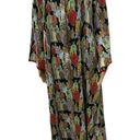 Natori dynasty crowded city satin caftan dress- small Photo 1