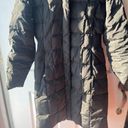 Cole Haan  Signature Quilted Down Coat Black and Gold Photo 6