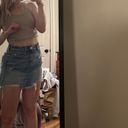 American Eagle Outfitters Jean Skirt Photo 3