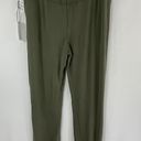 Treasure & Bond New  Soft Modal Knit High Waist Joggers Olive Sarma Photo 8