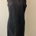 Boden USA Boden Women’s Trafalgar Modern Jumper Black Denim Sleeveless Shift Dress Photo 1