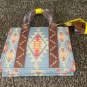 Wrangler NWT Aztec shoulder/ crossbody purse - light blue Photo 3