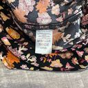 The Loft  Floral Button Midi Skirt Womens M Pull On Lightweight Photo 6