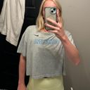 Nike University Of North Carolina Cropped Tee Photo 0