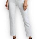 L'Agence  NWOTs White Sada High Rise Crop Slim Jeans $255 Photo 0