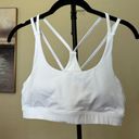 Alo Yoga  Airbrush Suspension Sports Bra White Size M Photo 0