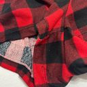 Plaid Sleep Shorts Red Photo 5