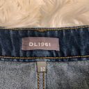 DL1961  Cleo Solana high rise distressed raw hem denim shorts 32 Photo 5