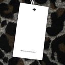 Lovers + Friends  Womens XS Leopard Print Mini Skirt Black Tan Mobwife Edgy Photo 9