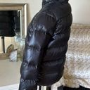 Patagonia  Raven Rocks Durable Water Repellent black Hooded Down Jacket med W Photo 10