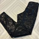 Strut this  Women’s Black Shiny One Size High Waisted Leggings Photo 0