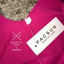 PacSun Pink Lace-Up Bodysuit Photo 5