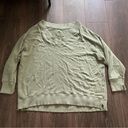 Aerie  Women’s Green Sweater Long Sleeve Size Large Photo 0