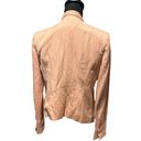 BCBG Maxazria Peach Blush Abree Relaxed Draped Open Front Jacket Blazer Photo 2