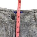 Apt. 9  torie size 10 striped linen blend women’s shorts Photo 6