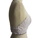 Felina  White Racerback Lace Women's Bralette Size M Photo 6