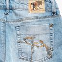 Chip & Pepper Vintage  Shorts Light Wash Denim Y2K Bermuda Jean Size 7 Junior NWT Photo 8